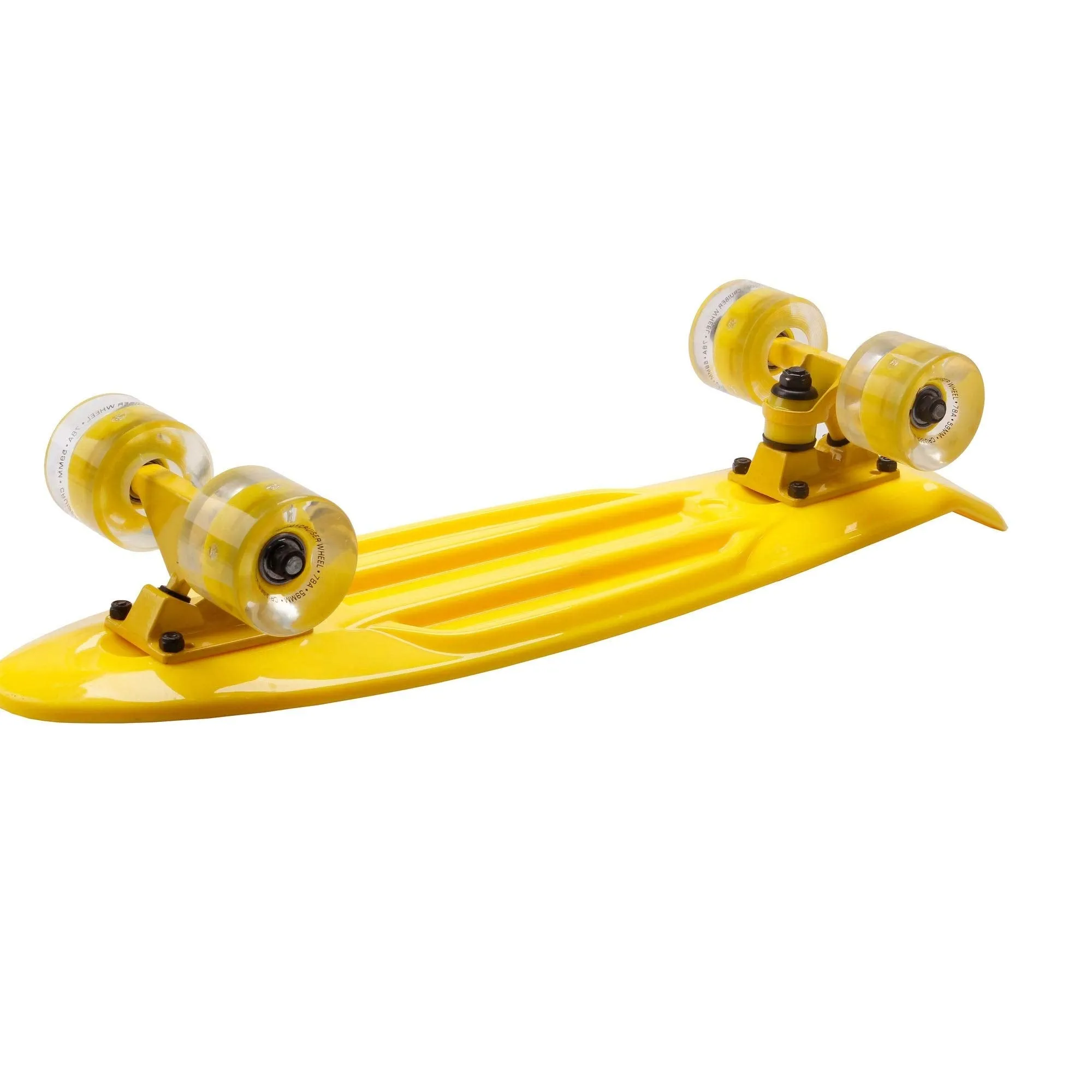 22 Inch Highly Flexible Cruiser Skateboard with Led Light Up Pu Wheels