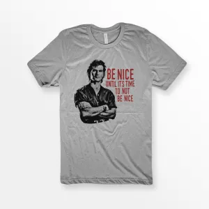 90's Dalton Swayze Be Nice Premium T-shirt