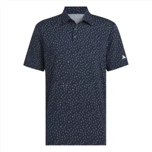 adidas Allover Print Golf Polo Shirt