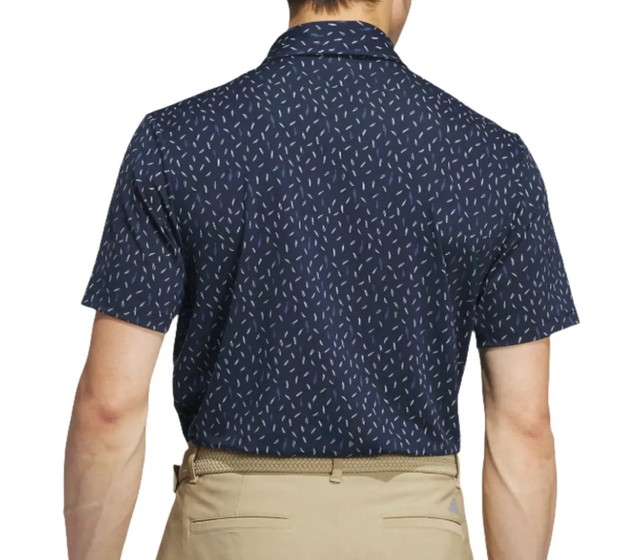 adidas Allover Print Golf Polo Shirt