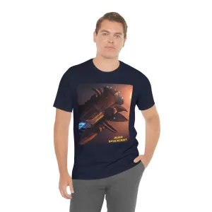 Alien Spacecraft Short Sleeve Tee