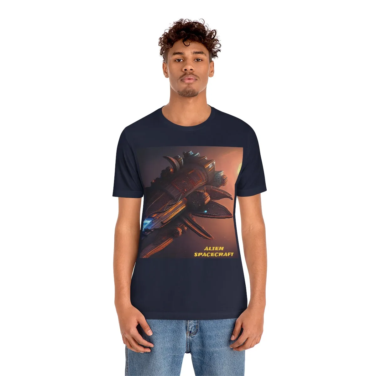 Alien Spacecraft Short Sleeve Tee