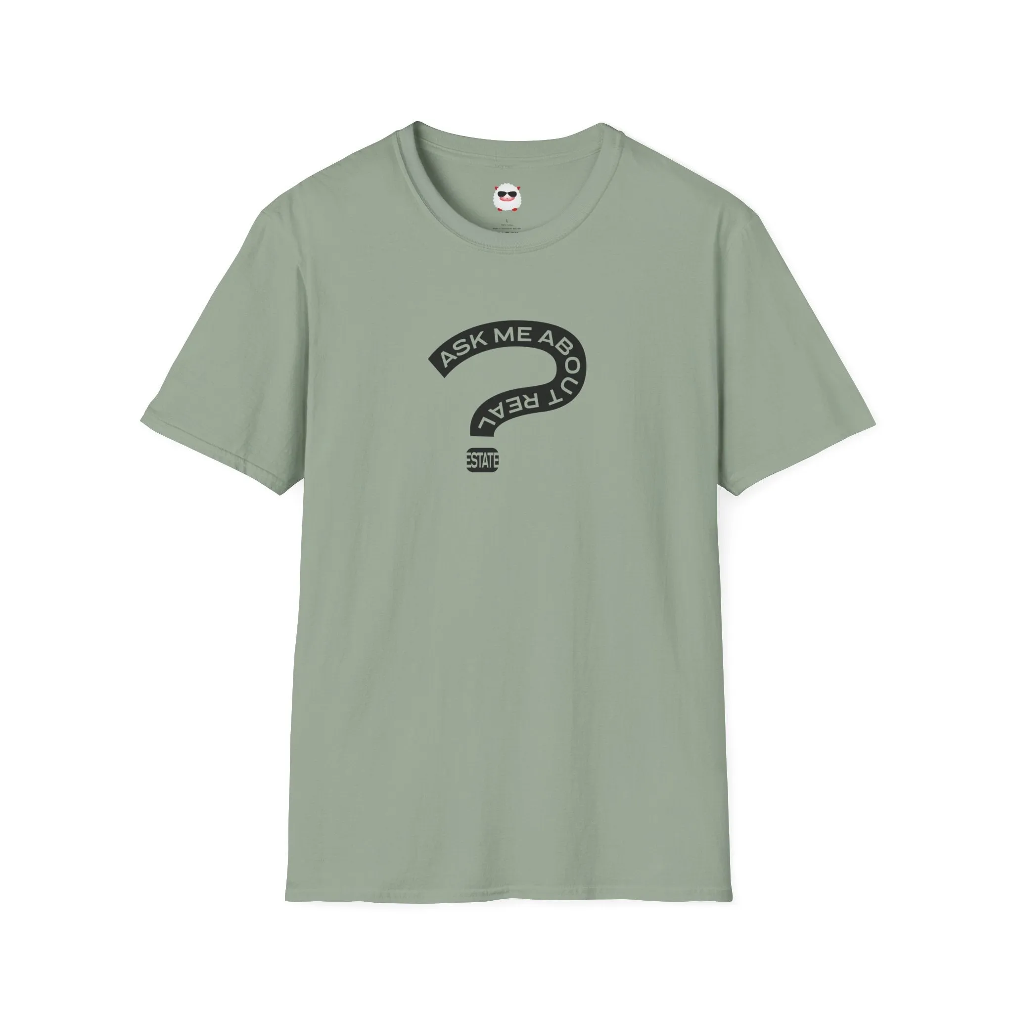 Ask Me About Real Estate Unisex Softstyle T-Shirt