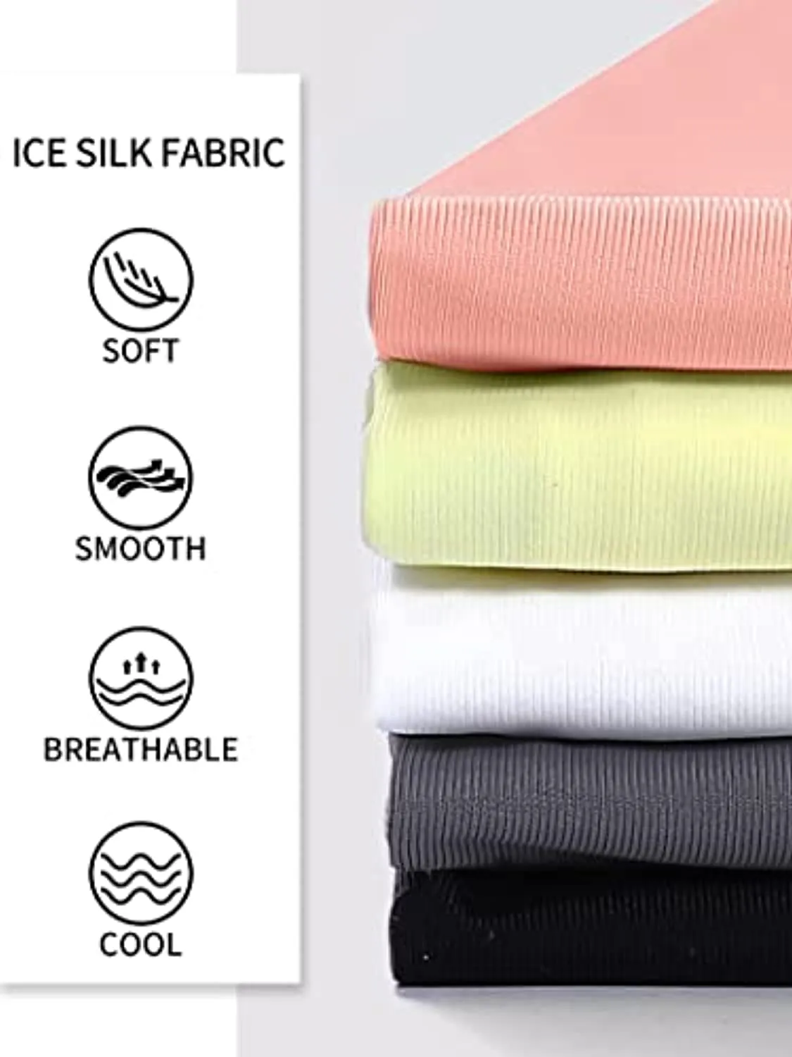 ATTRACO Women Workout Shirts Short Sleeve Athletic Running Gym Tee Shirts Yoga Top Split Back