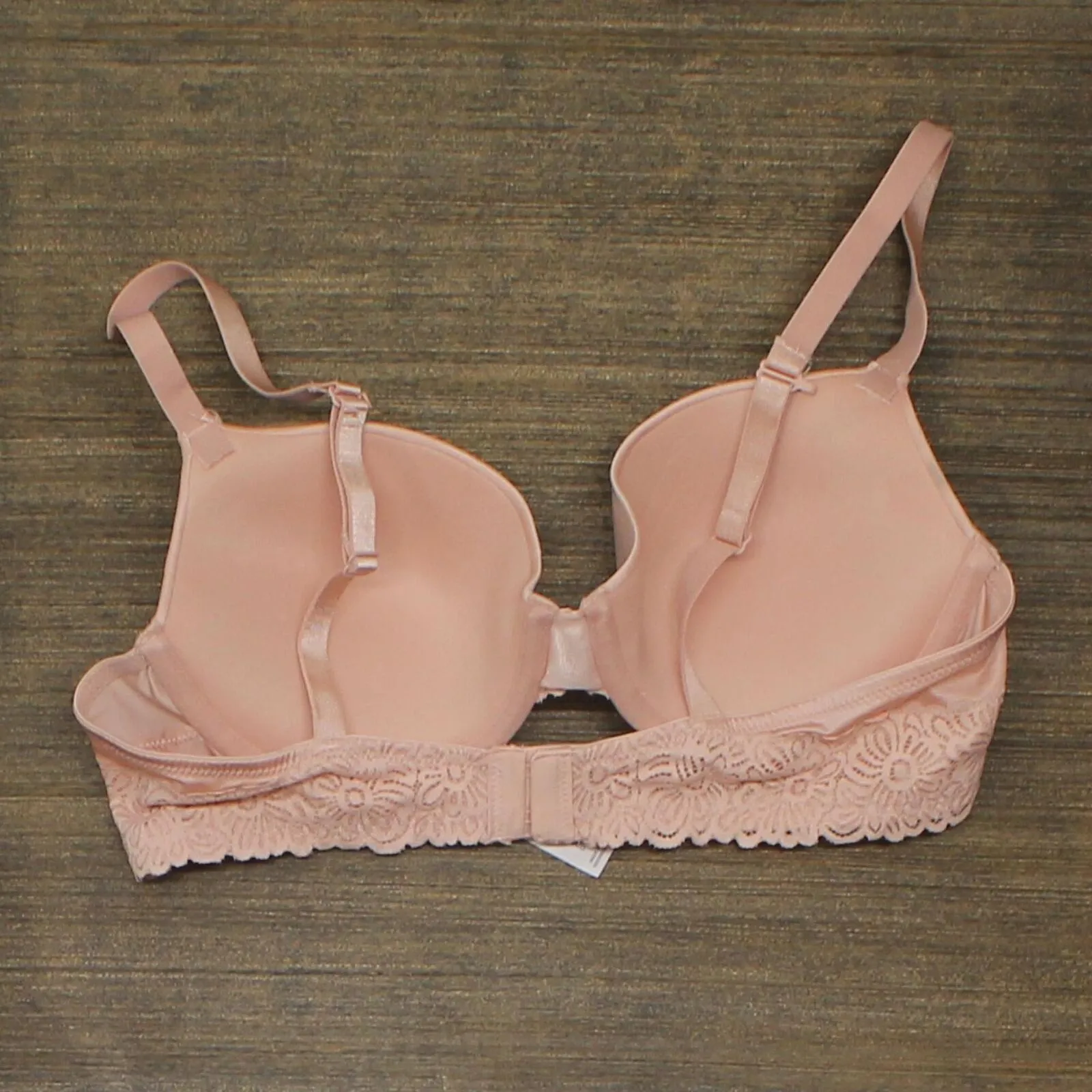 Auden Women's Demi Daydream Push-Up Bra 84933509 Rose Pink 36B