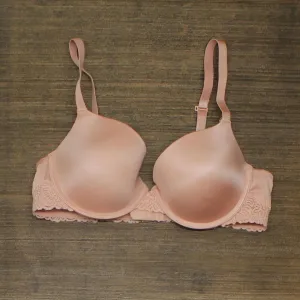 Auden Women's Demi Daydream Push-Up Bra 84933509 Rose Pink 36B