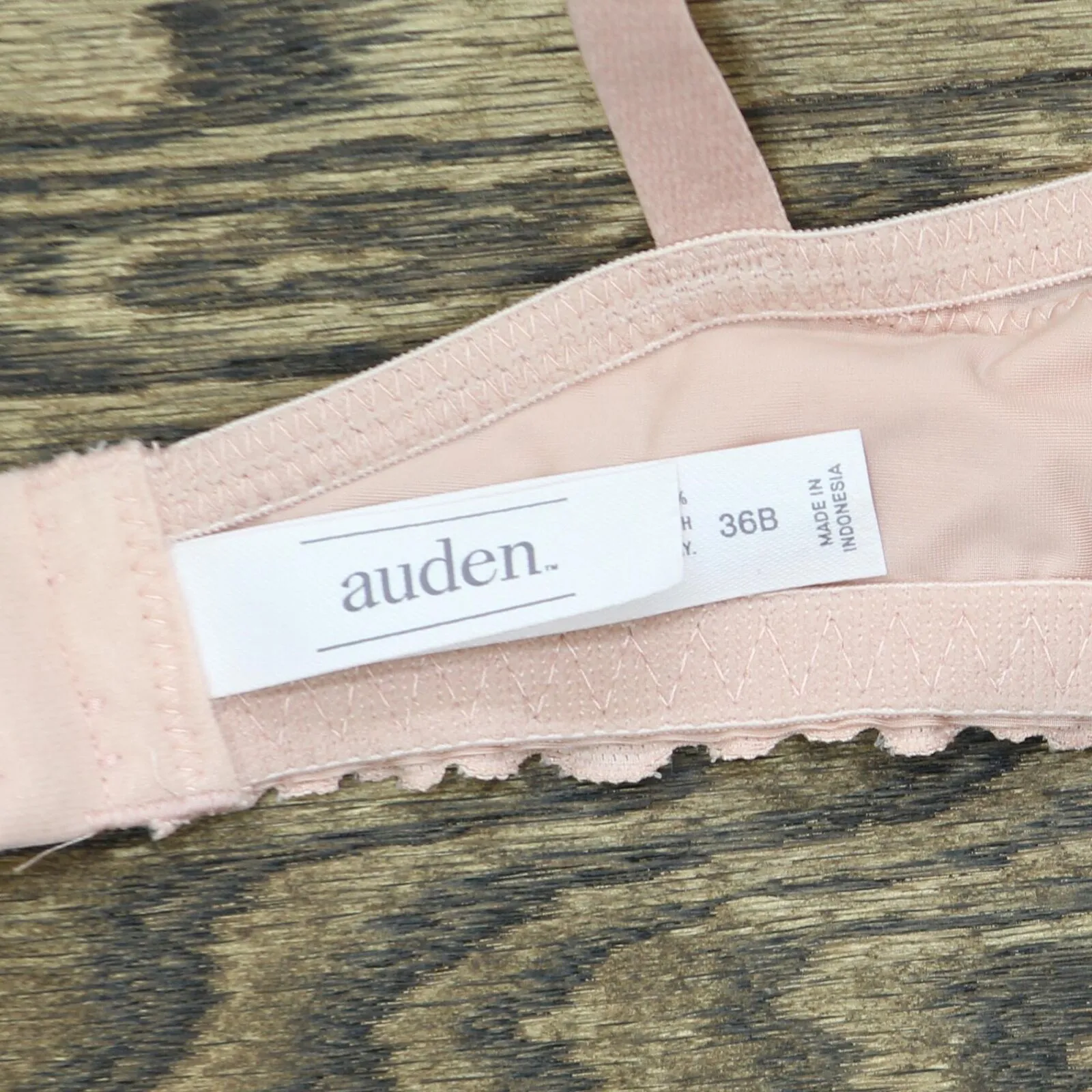 Auden Women's Demi Daydream Push-Up Bra 84933509 Rose Pink 36B