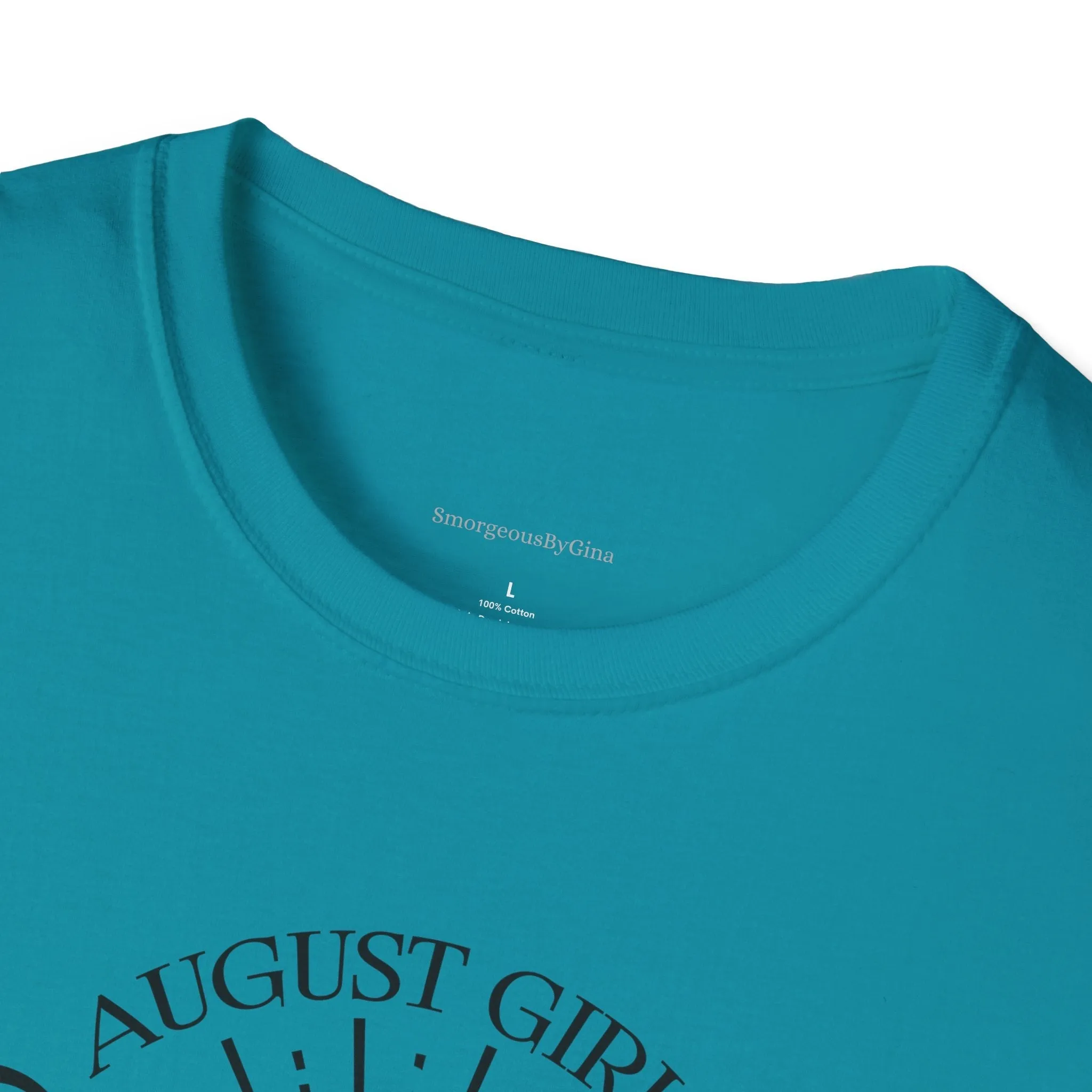 August Girls, Hurricane and Sunshine, August Birthday Tee, Softstyle T-Shirt, August Birthday Shirt