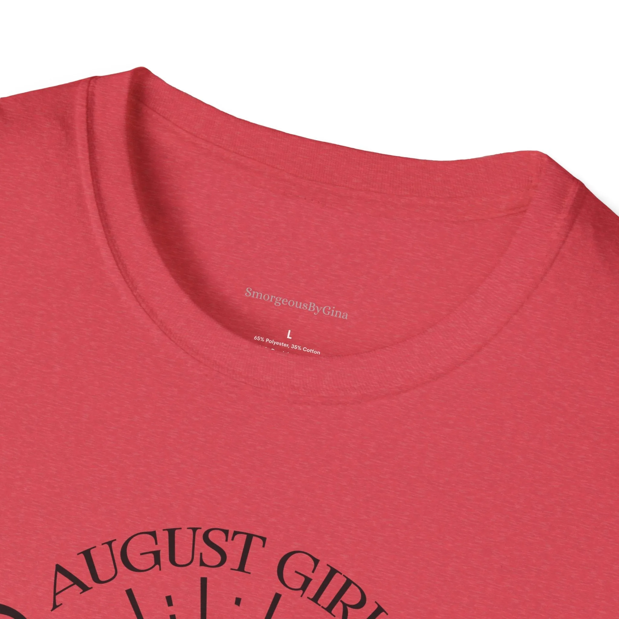 August Girls, Hurricane and Sunshine, August Birthday Tee, Softstyle T-Shirt, August Birthday Shirt