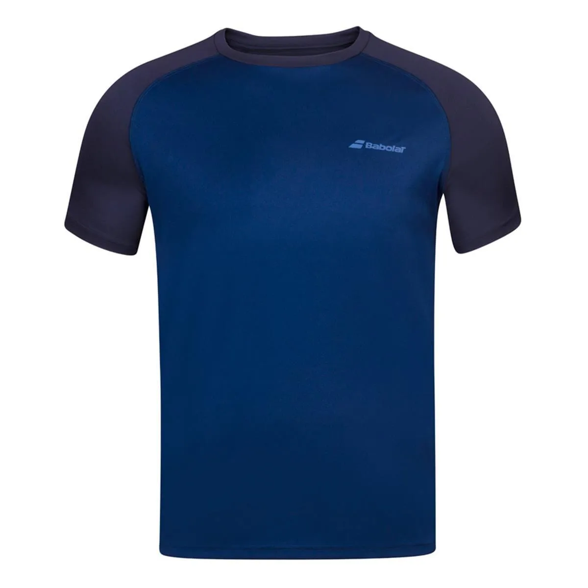 Babolat Mens Play Crew Neck T-Shirt - Estate Blue