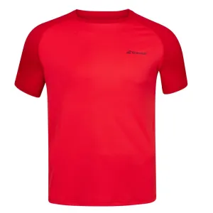 Babolat Men's Play Crew Neck Top (Red)