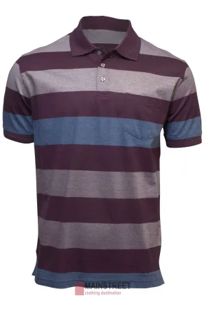 Back Bay Mercerised Cotton Jacquard Polo