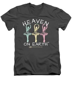 Ballerina Heaven On Earth - Men's V-Neck T-Shirt
