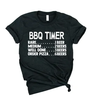 BBQ Timer Shirt | Mens Shirt | Dad Shirt | Husband Shirt