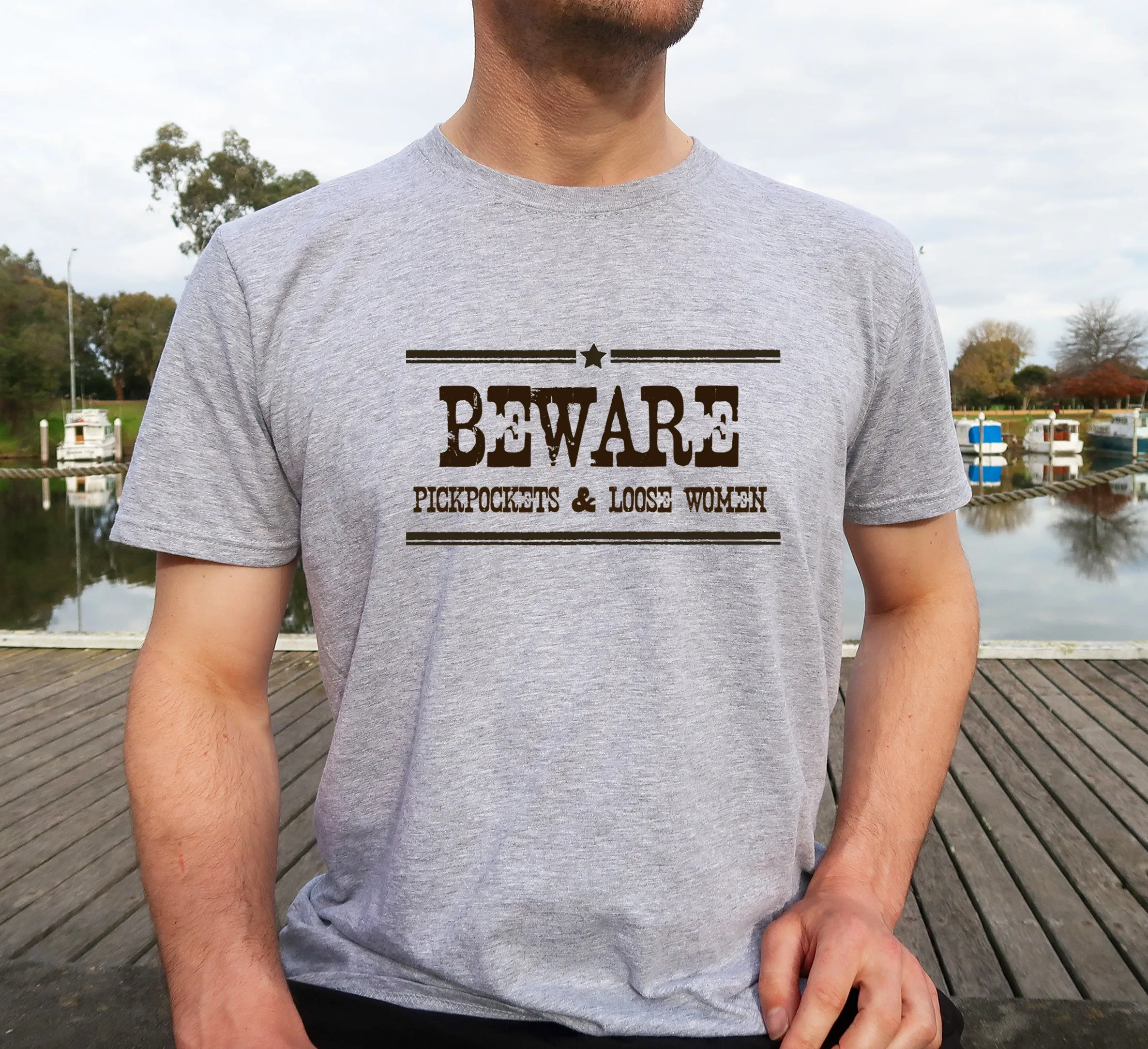 Beware Pickpockets and Loose Unisex T Shirt
