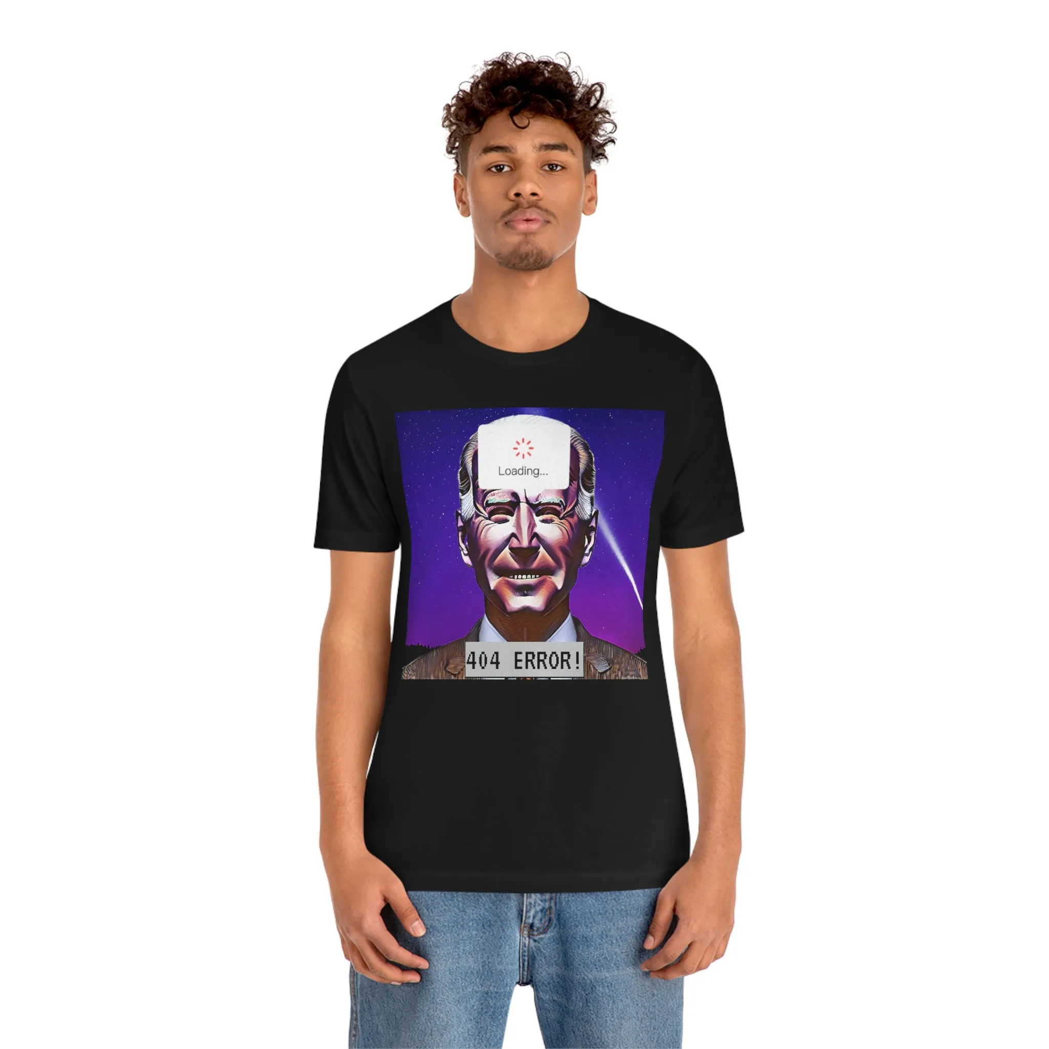 Biden Loading 404 Error! Short Sleeve Tee
