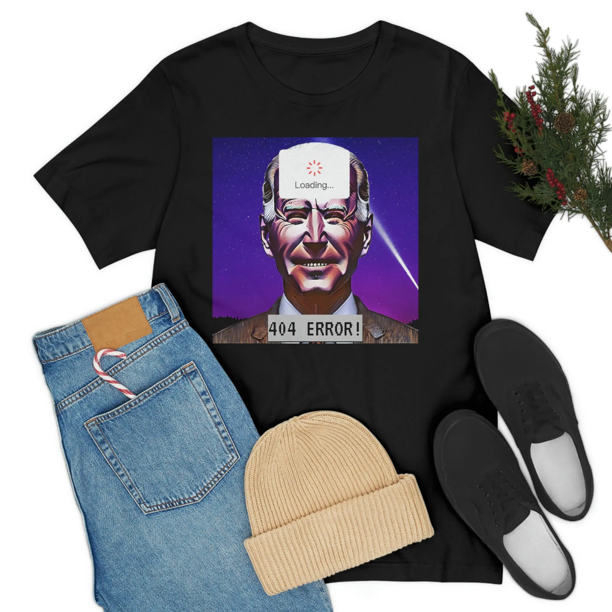 Biden Loading 404 Error! Short Sleeve Tee