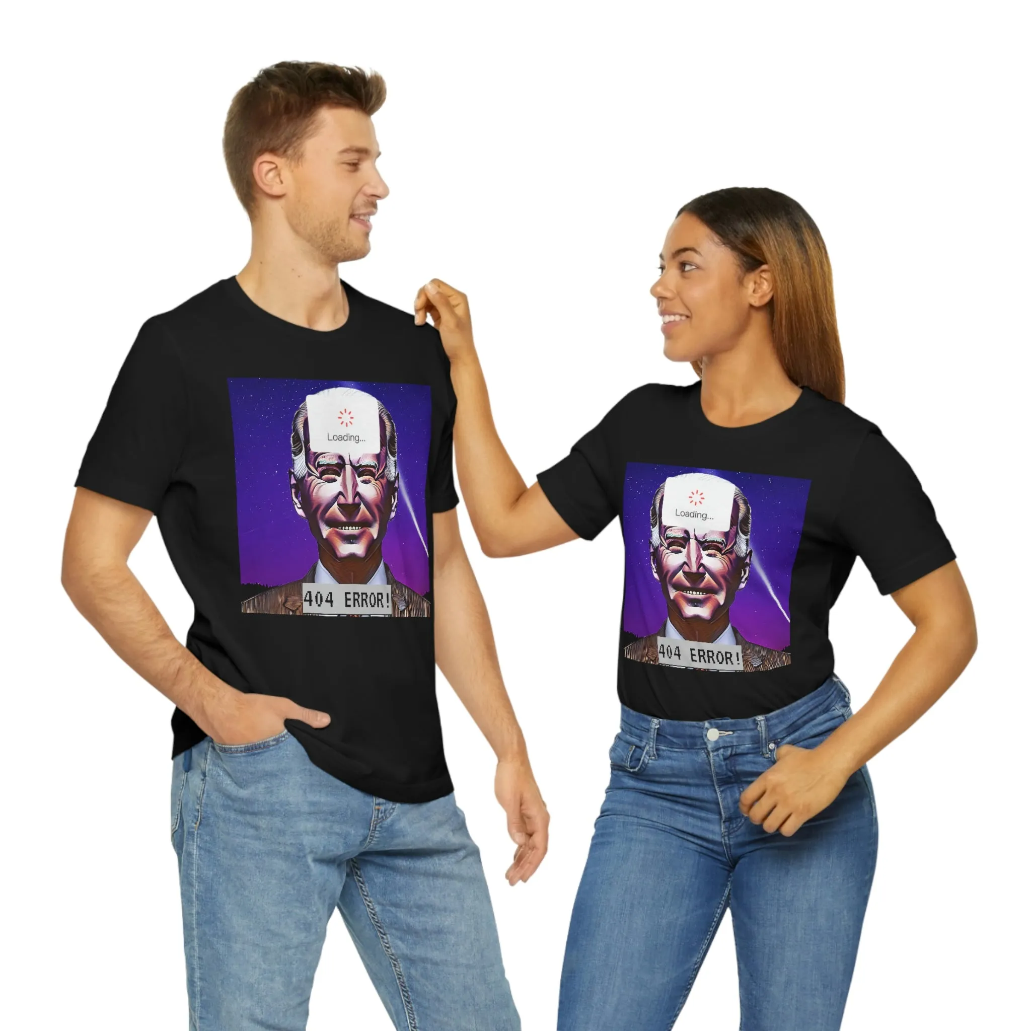 Biden Loading 404 Error! Short Sleeve Tee