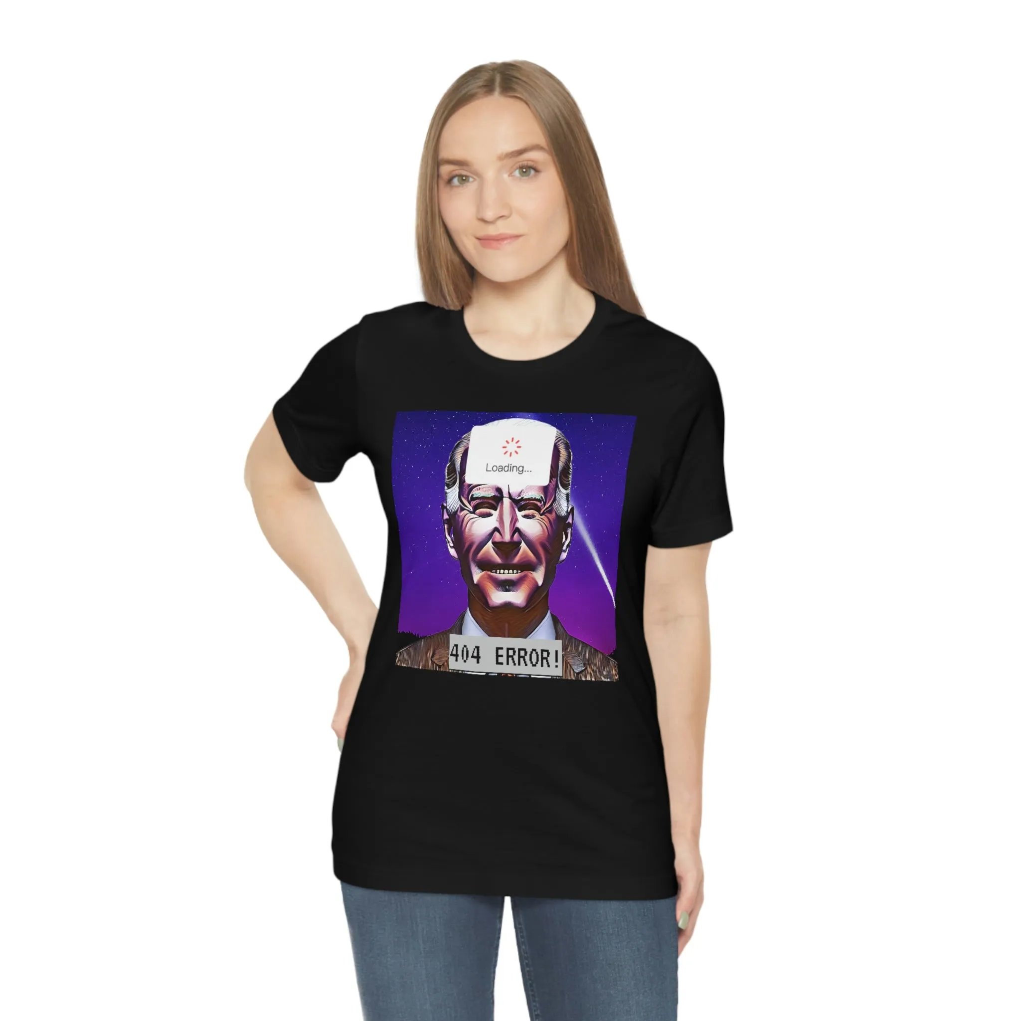 Biden Loading 404 Error! Short Sleeve Tee