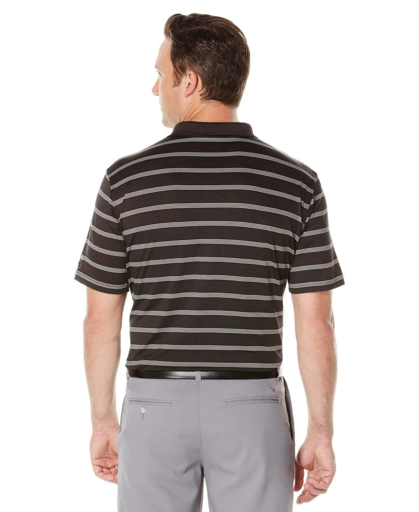 Big & Tall Performance Stripe Polo
