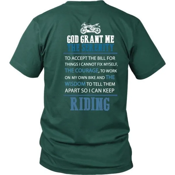 Biker's Serenity Prayer