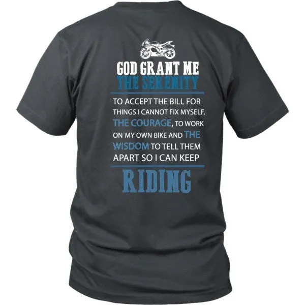 Biker's Serenity Prayer
