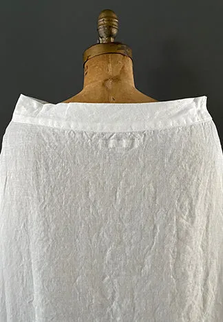 BOAT NECK DRESS LINEN