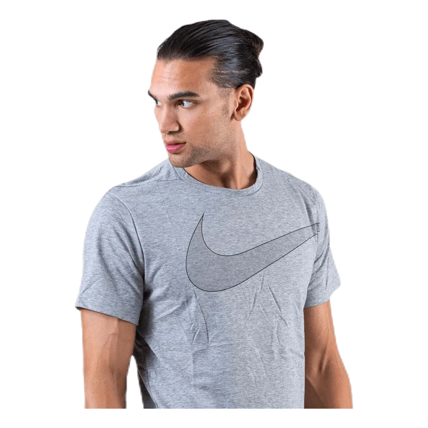 Breathe Top SS Hyper Dry Black/Grey
