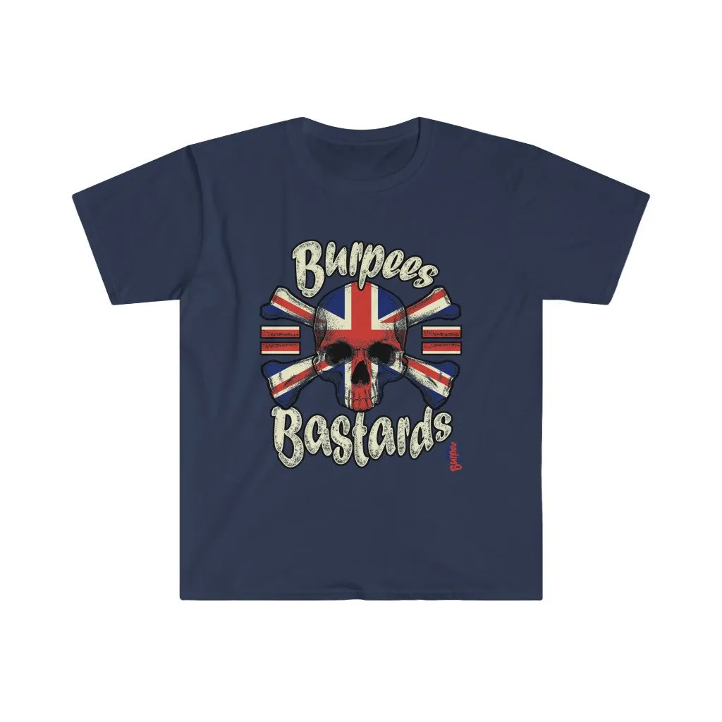 Burpees = Bastards - Men's Fitted Workout T Shirt