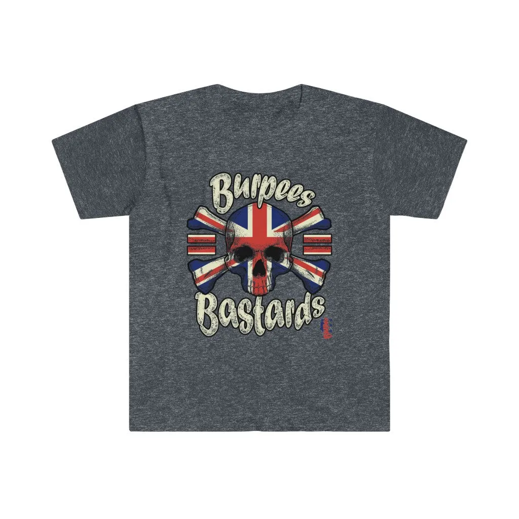 Burpees = Bastards - Men's Fitted Workout T Shirt