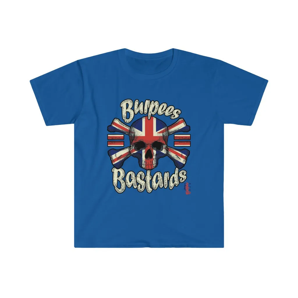 Burpees = Bastards - Men's Fitted Workout T Shirt