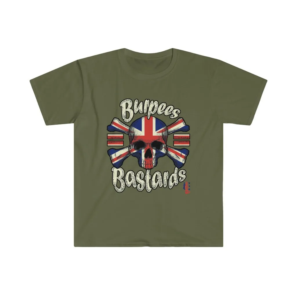 Burpees = Bastards - Men's Fitted Workout T Shirt