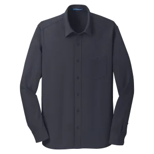 C1513M Mens Dimension Knit Dress Shirt