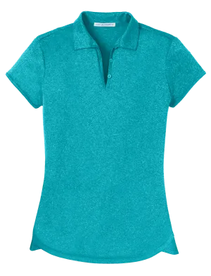 C1716W Ladies Trace Heather Polo