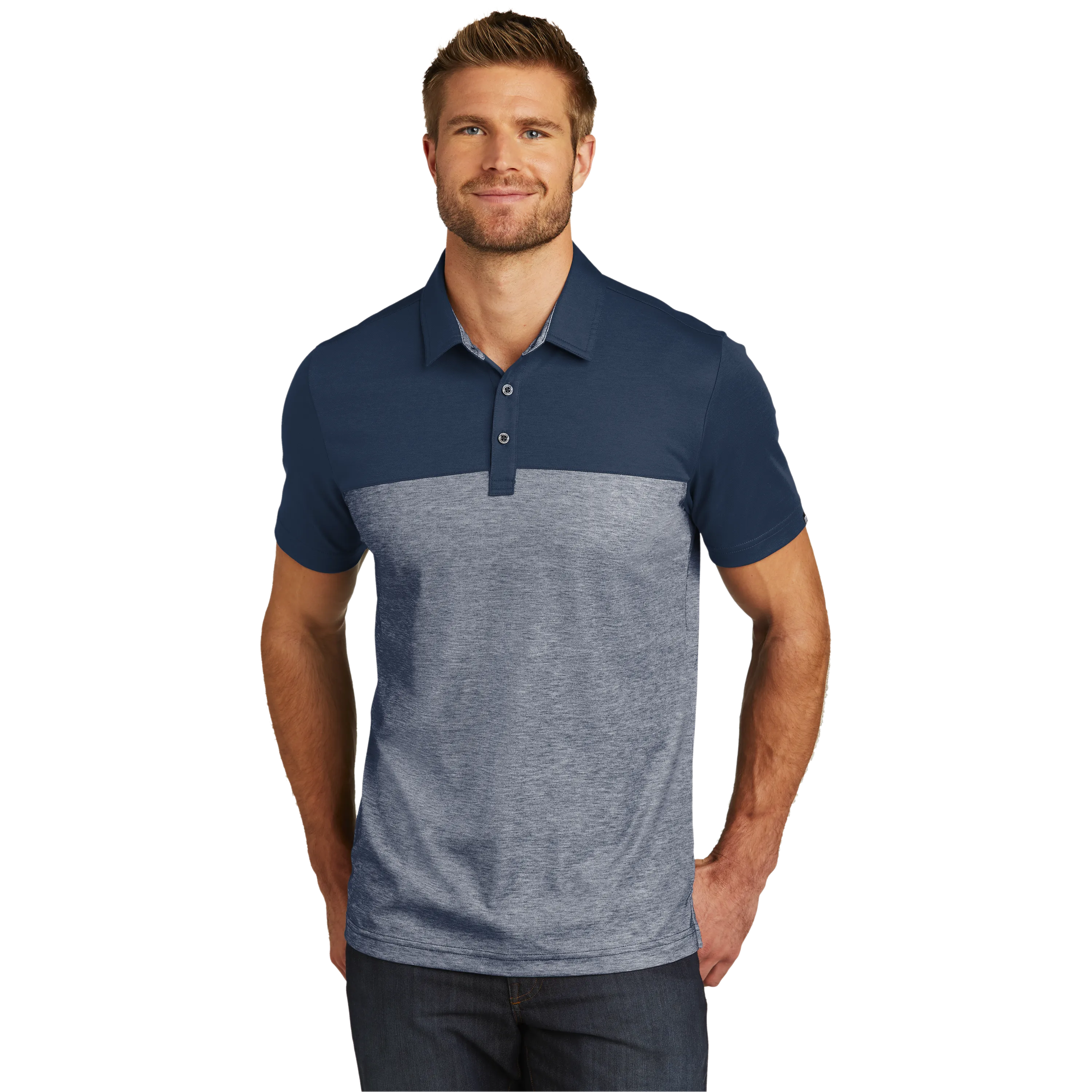 C2116 Mens Oceanside Blocked Polo