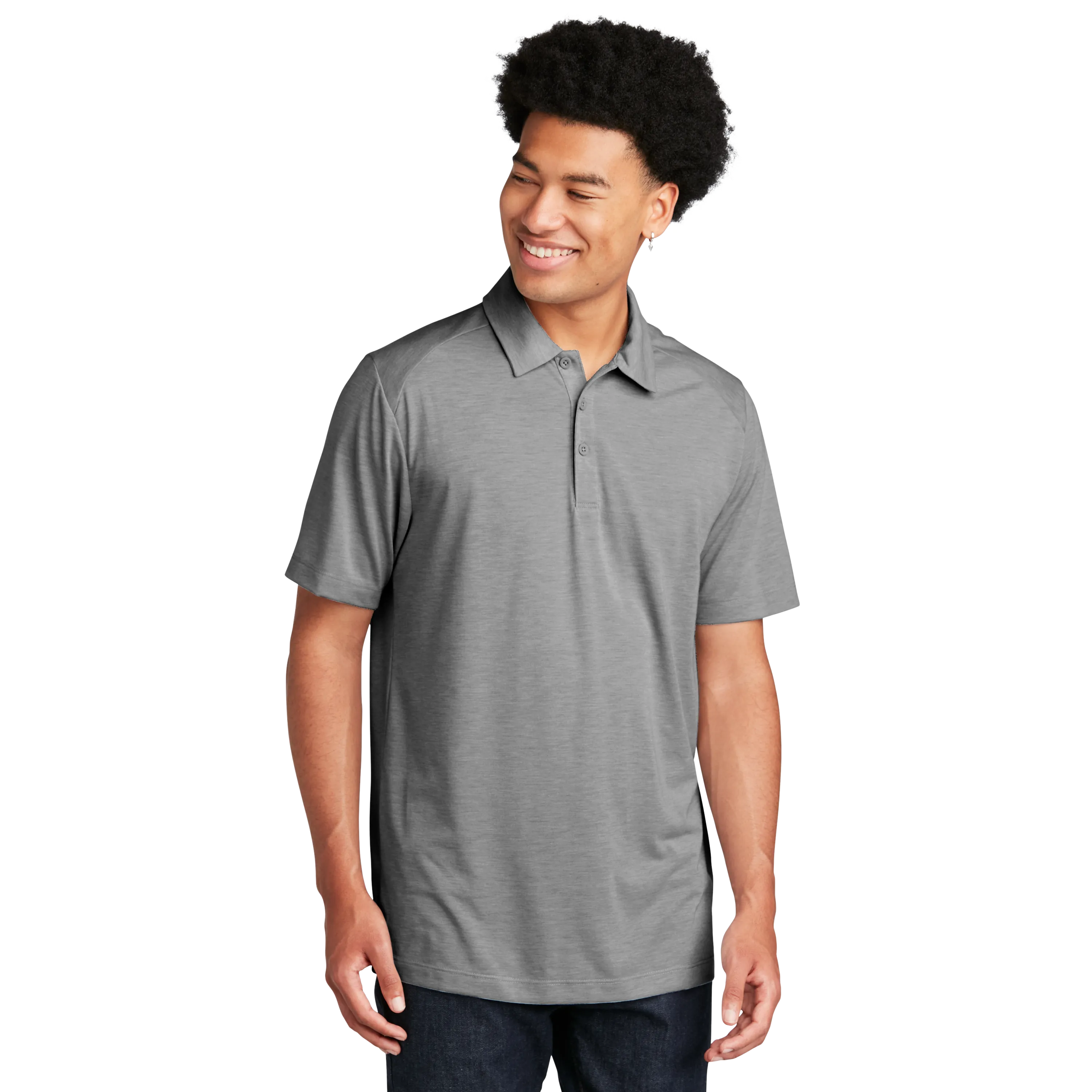 C2510M PosiCharge Tri-Blend Wicking Polo