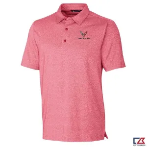 C8 Z06 Corvette Men's Forge Polo