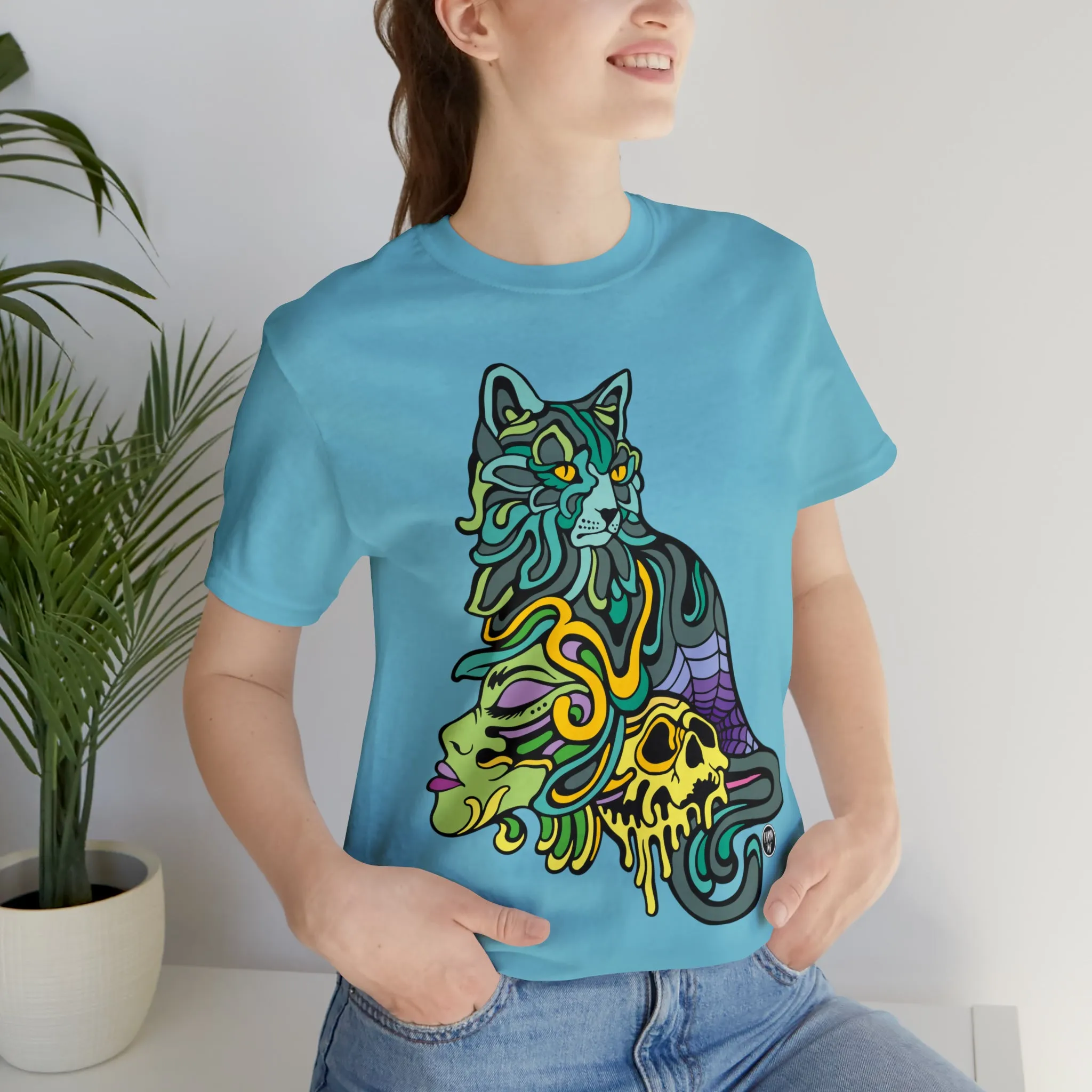 Catwitch (OG) Unisex Short Sleeve T-Shirt DTG (16 Colors Available)