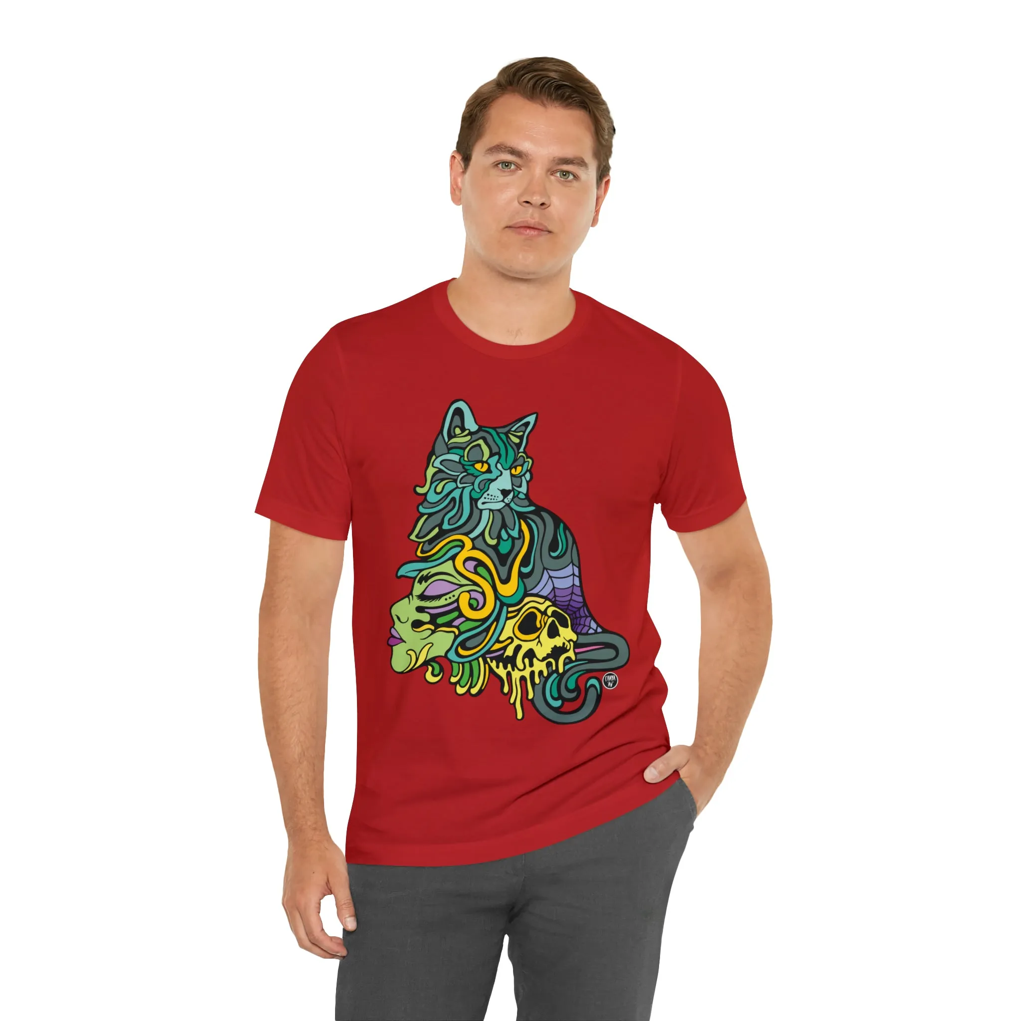 Catwitch (OG) Unisex Short Sleeve T-Shirt DTG (16 Colors Available)