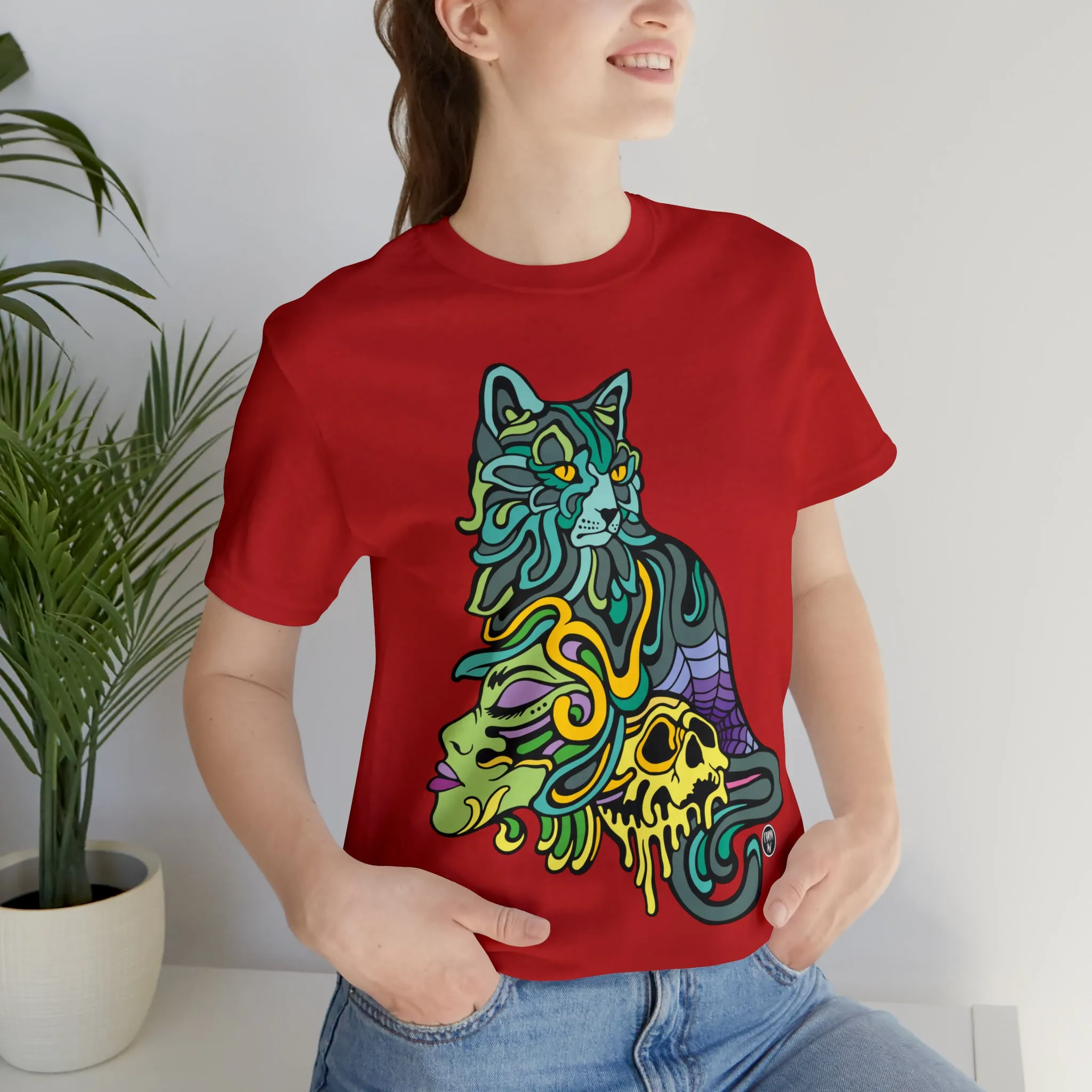 Catwitch (OG) Unisex Short Sleeve T-Shirt DTG (16 Colors Available)