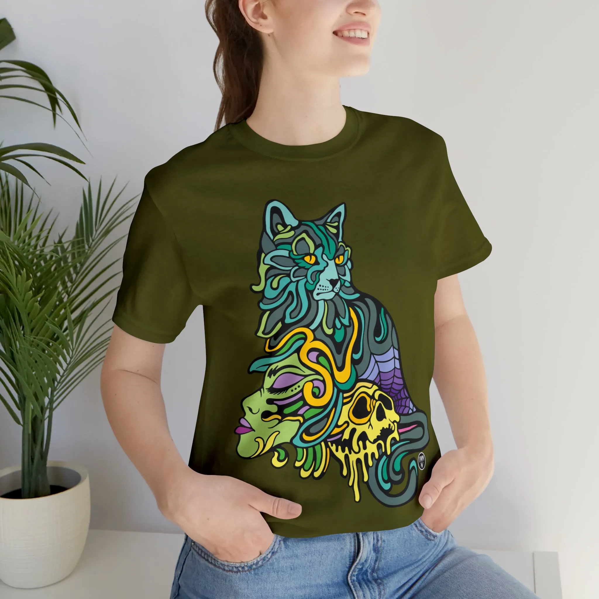 Catwitch (OG) Unisex Short Sleeve T-Shirt DTG (16 Colors Available)
