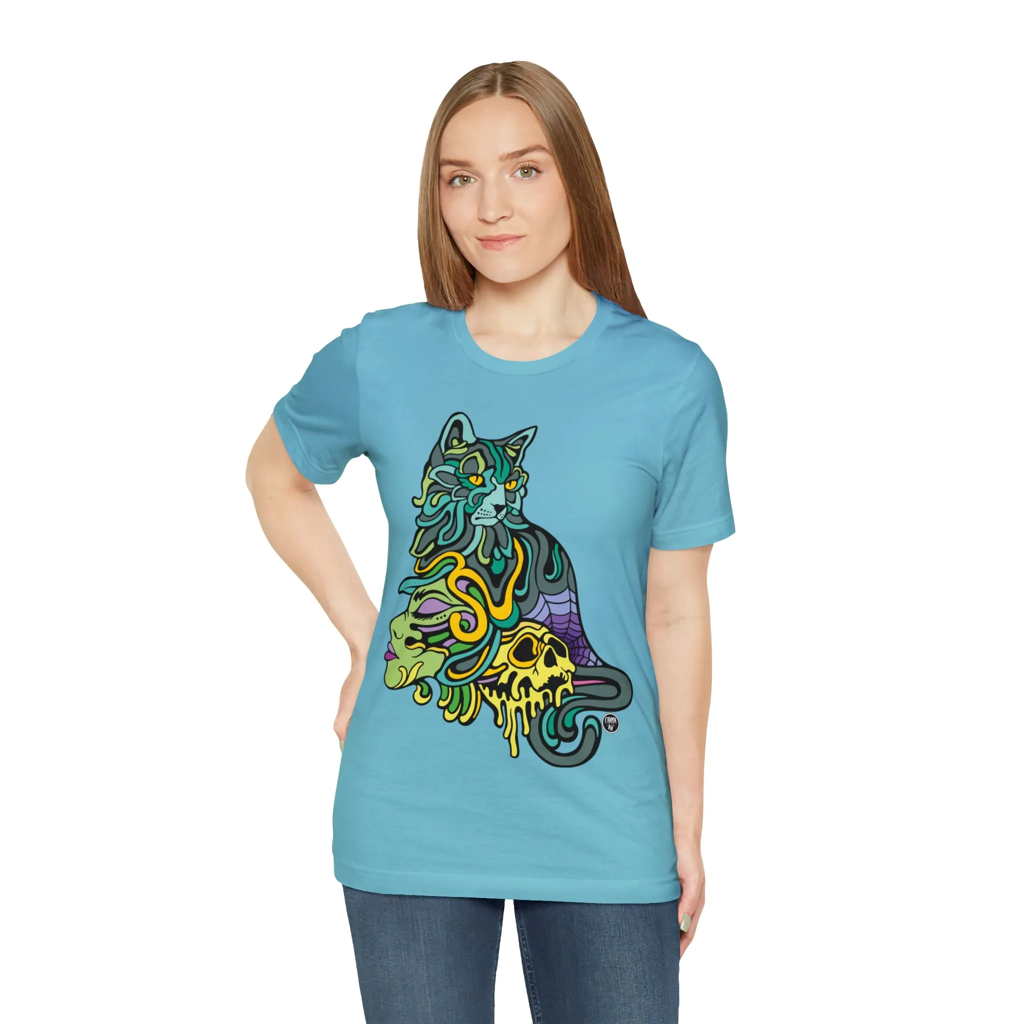 Catwitch (OG) Unisex Short Sleeve T-Shirt DTG (16 Colors Available)