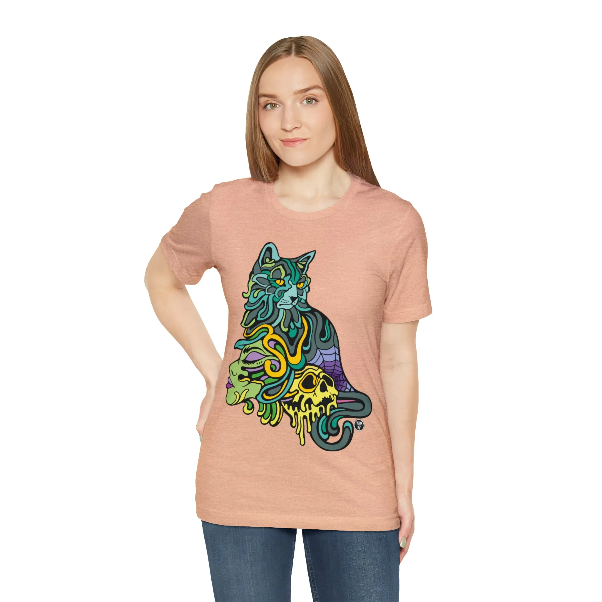Catwitch (OG) Unisex Short Sleeve T-Shirt DTG (16 Colors Available)