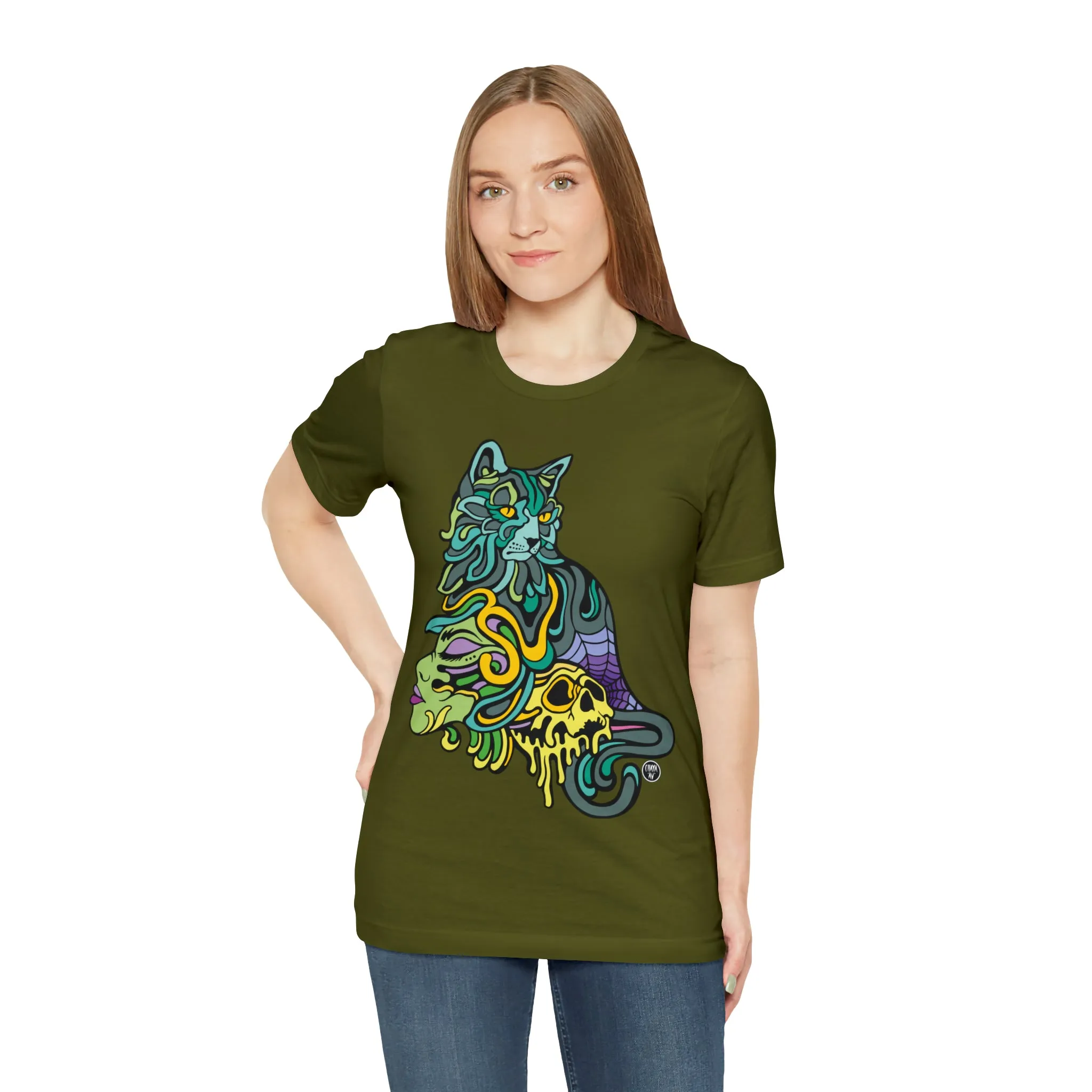 Catwitch (OG) Unisex Short Sleeve T-Shirt DTG (16 Colors Available)