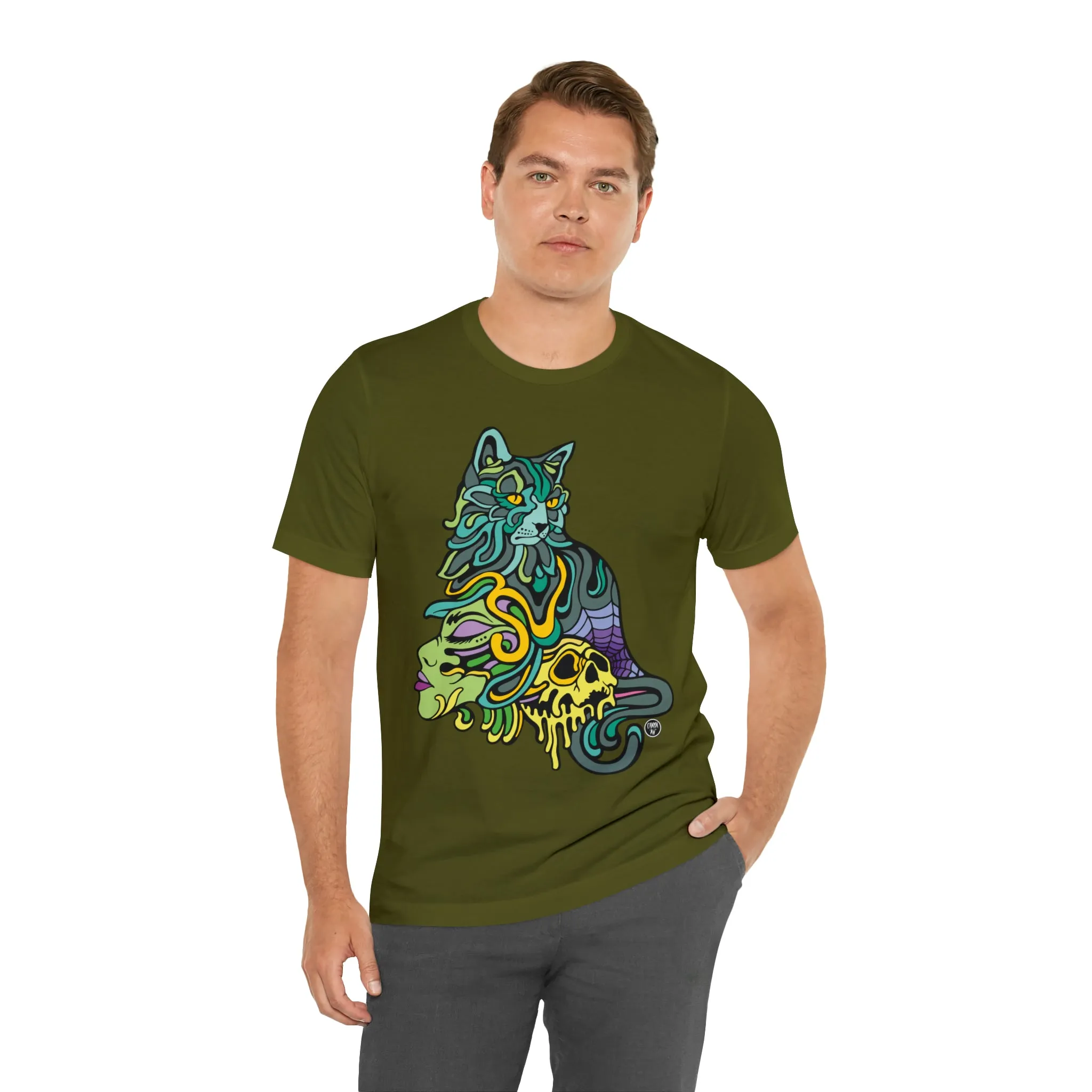 Catwitch (OG) Unisex Short Sleeve T-Shirt DTG (16 Colors Available)