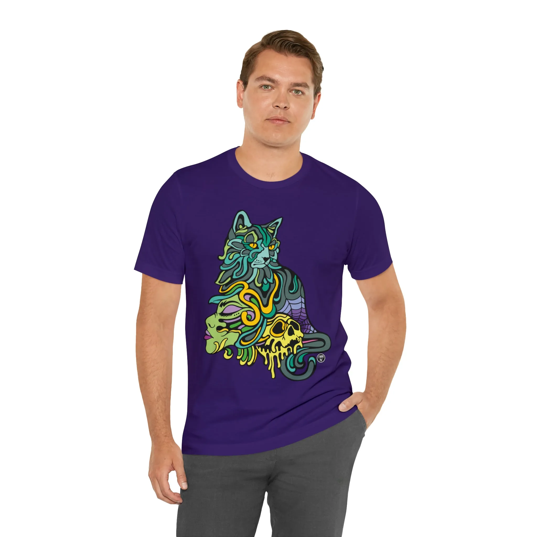 Catwitch (OG) Unisex Short Sleeve T-Shirt DTG (16 Colors Available)