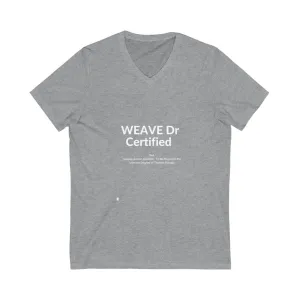 Cert Unisex Jersey Short Sleeve V-Neck Tee