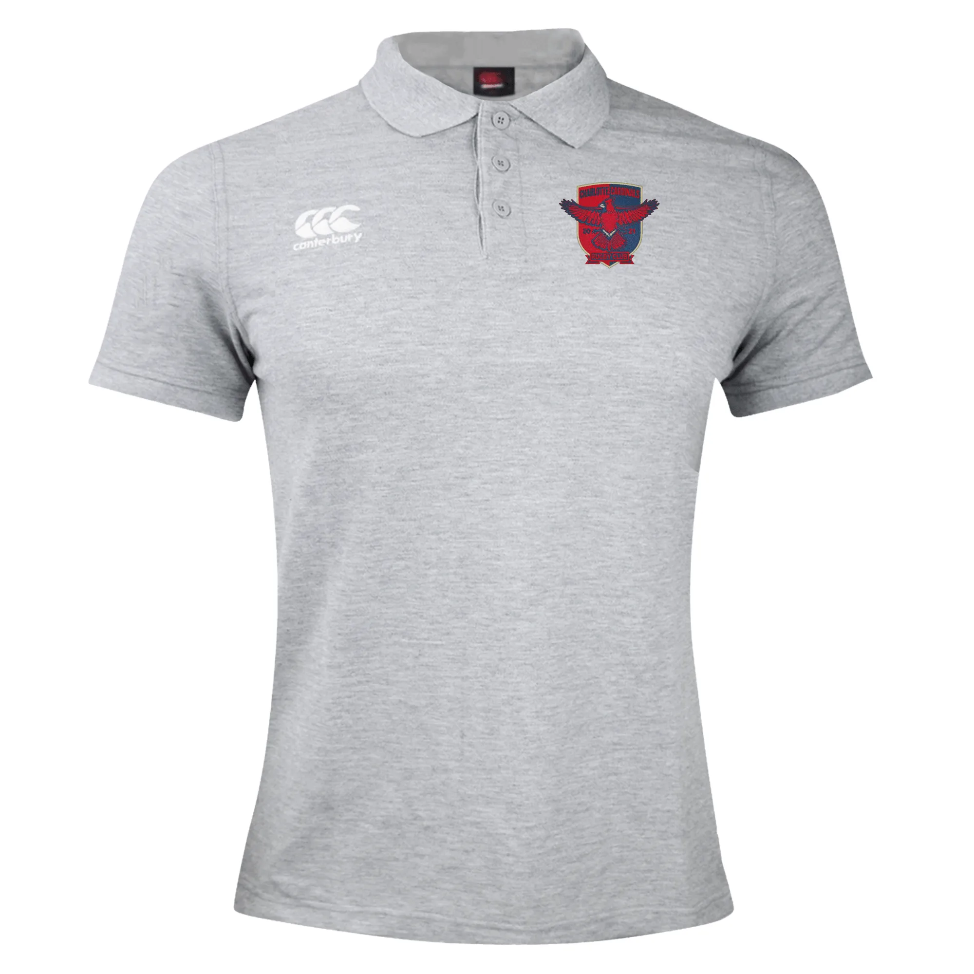 Charlotte Cardinals Rugby Club Waimak Polo by Canterbury