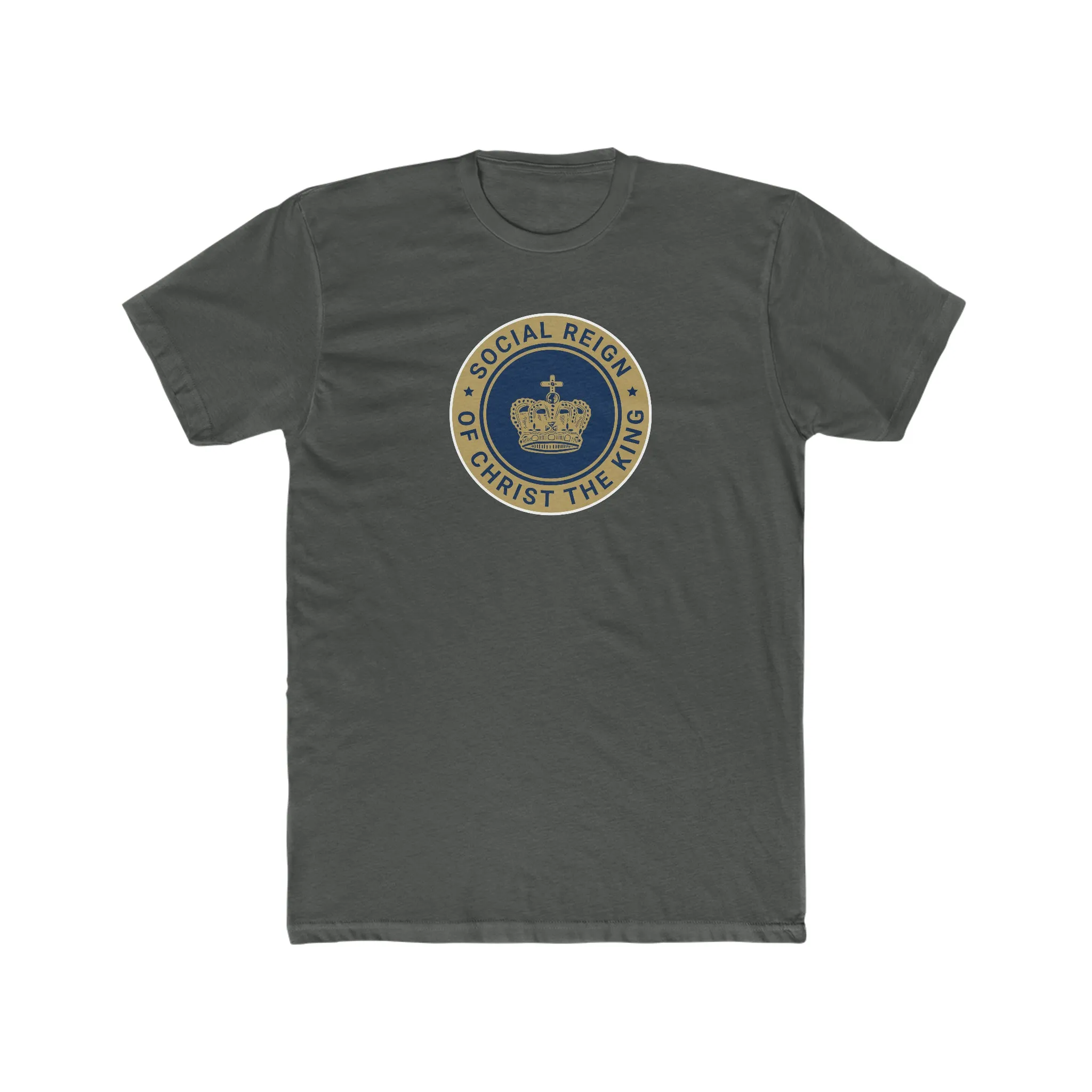 Christ the King Crown T-shirt- Christian religious gift