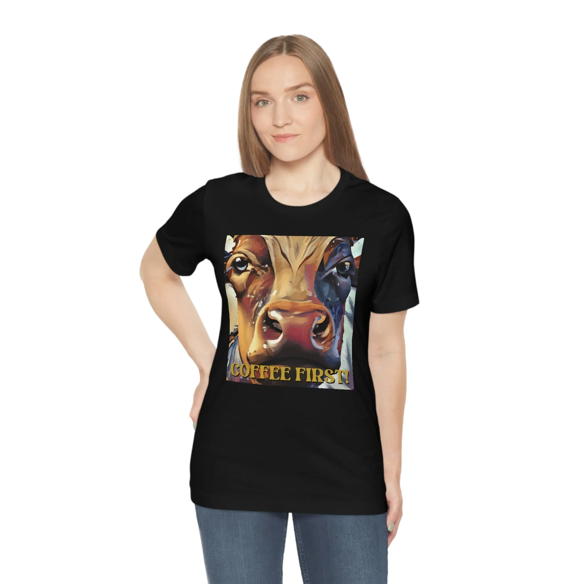 Coffee First! Short Sleeve Tee